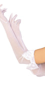 Sheer Mesh Opera Gloves