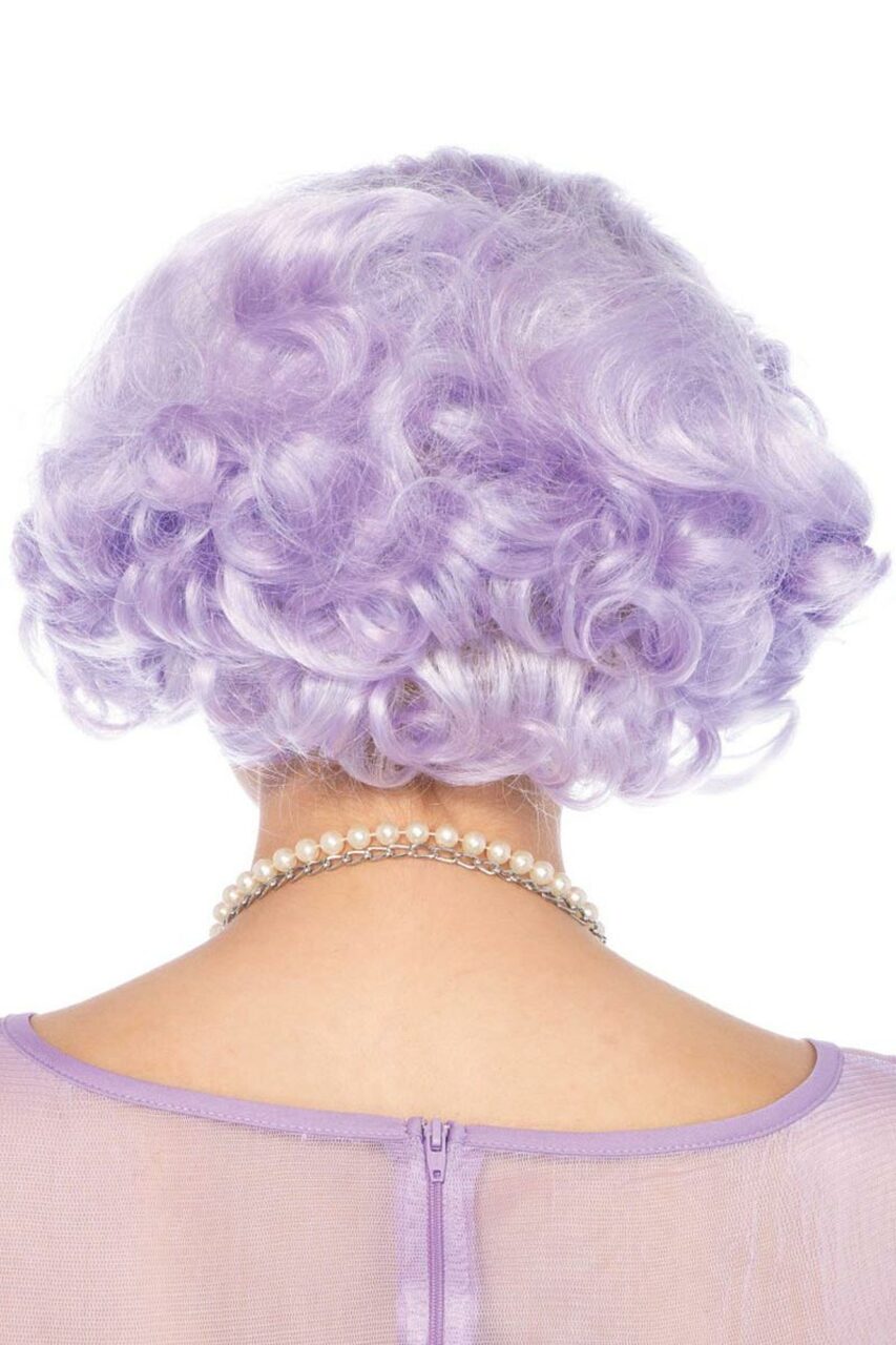 Pink Pastel Curly Bob Wig