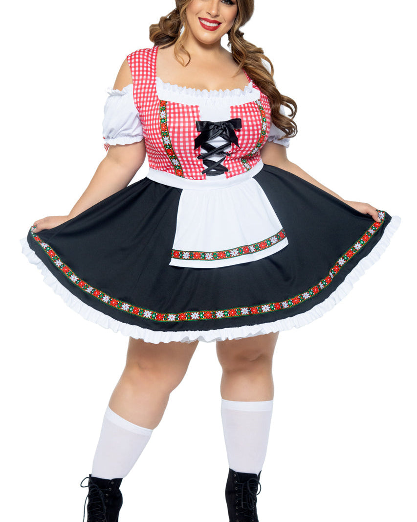 Plus Size Beer Garden Babe Costume