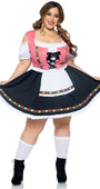 Plus Size Beer Garden Babe Costume