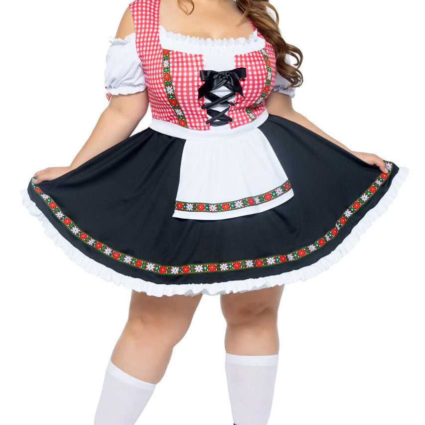 Plus Size Beer Garden Babe Costume