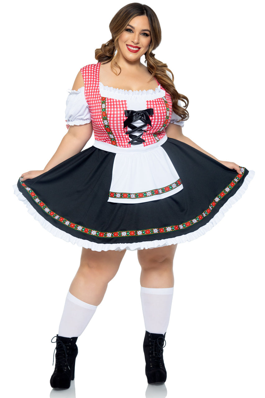 Plus Size Beer Garden Babe Costume