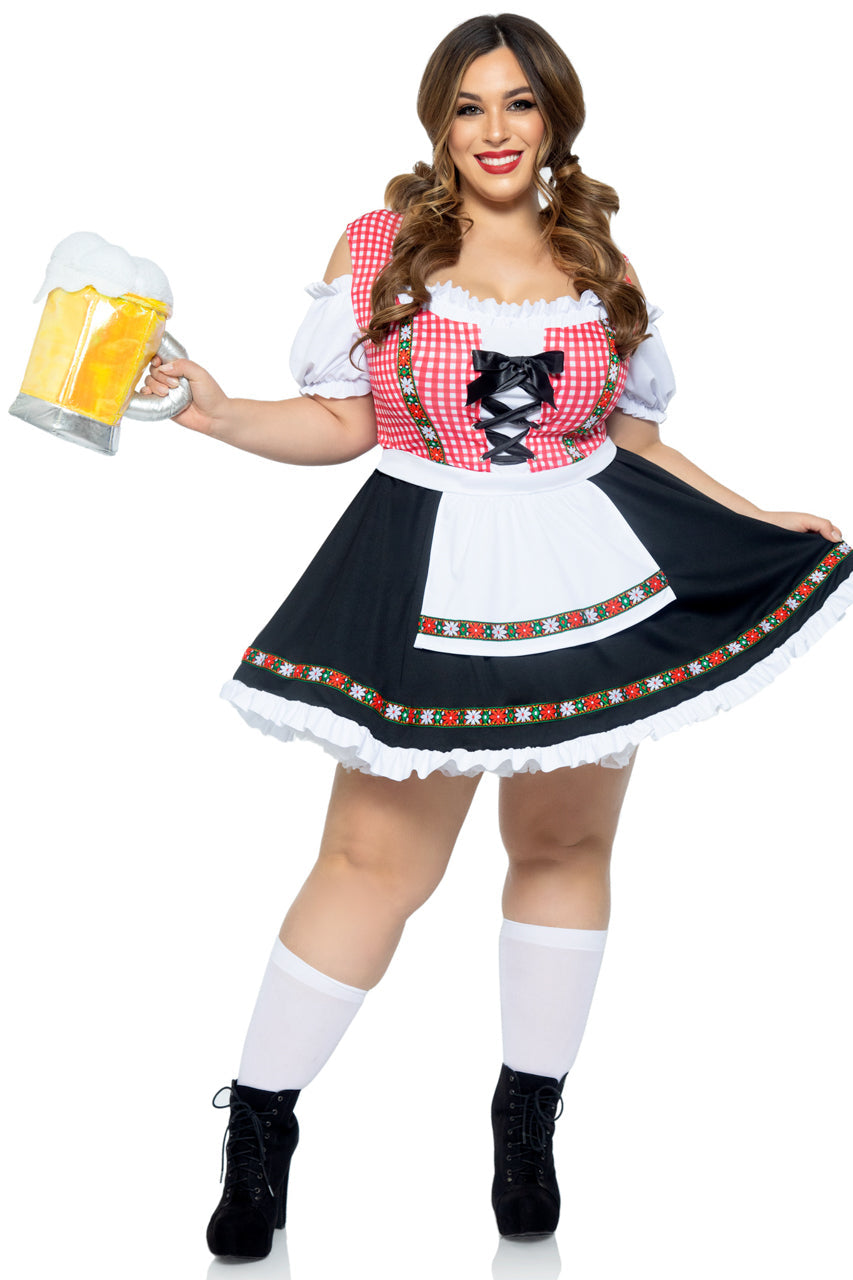 Plus Size Beer Garden Babe Costume