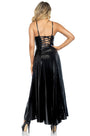 Black Vinyl Gown