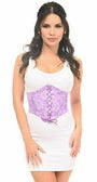 Purple Lace Corset Belt Cincher