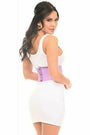 Purple Lace Corset Belt Cincher