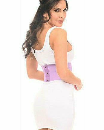Purple Lace Corset Belt Cincher