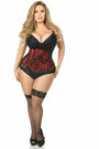 Red Underbust Corset