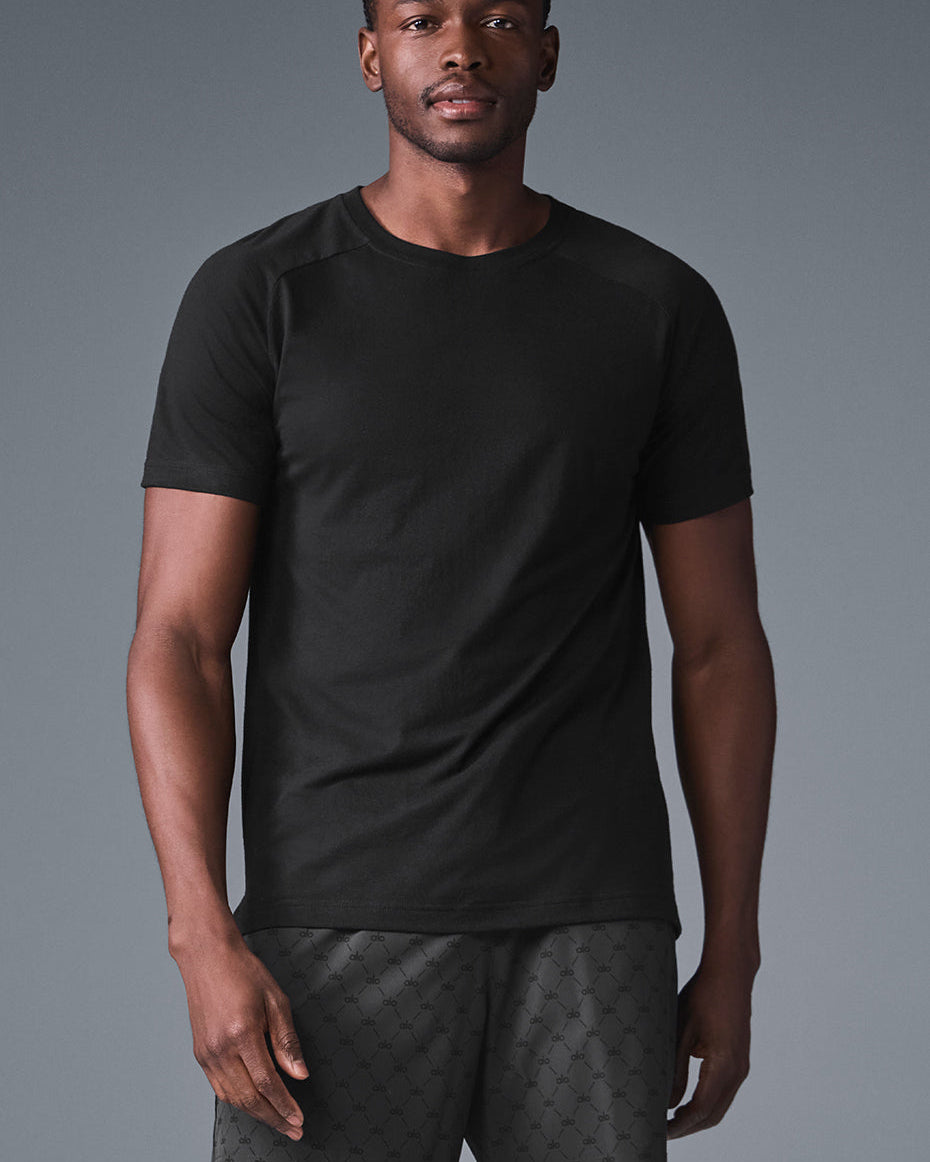 Triumph Raglan Tee - Black