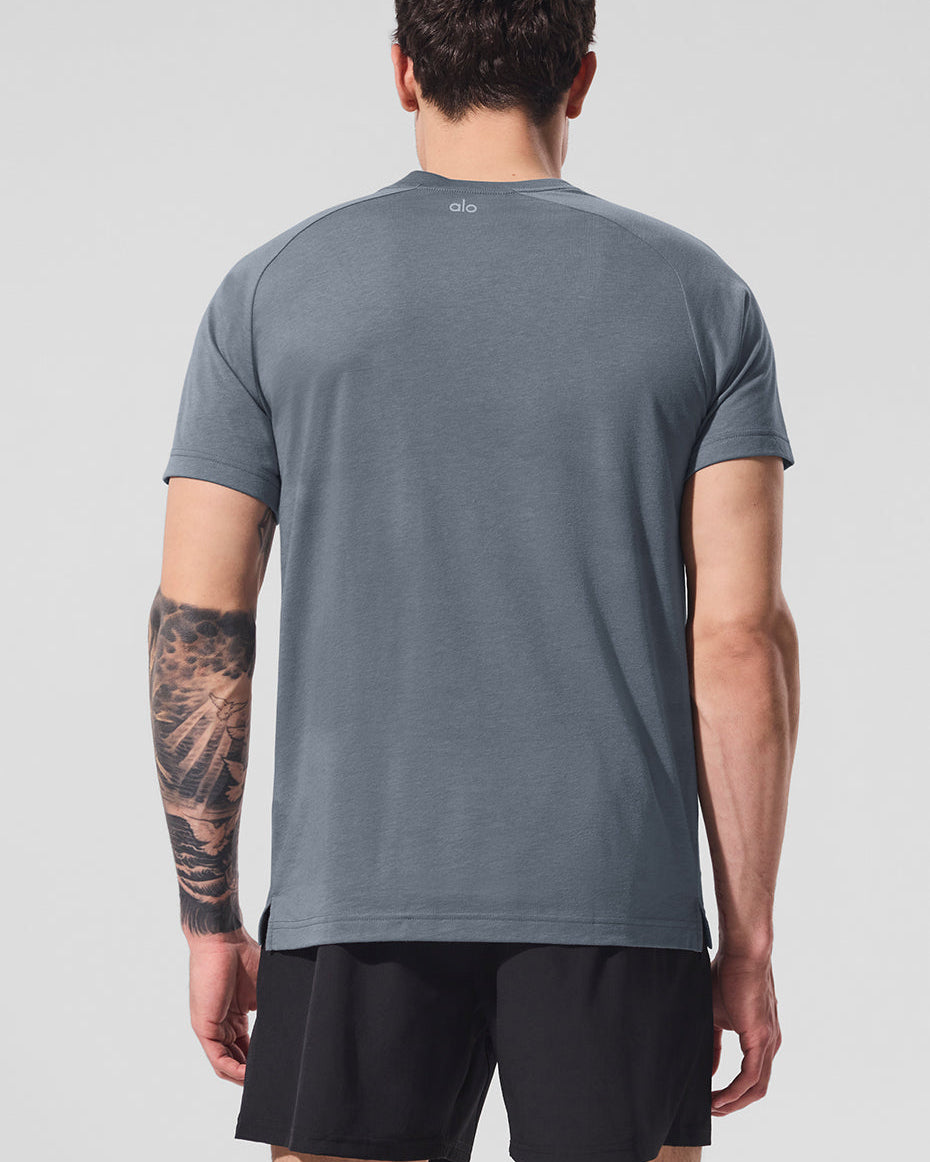 Triumph Raglan Tee - Steel Grey