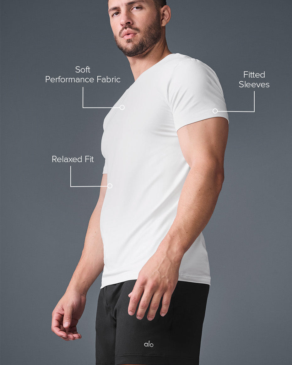 Conquer Reform Crewneck Short Sleeve - White