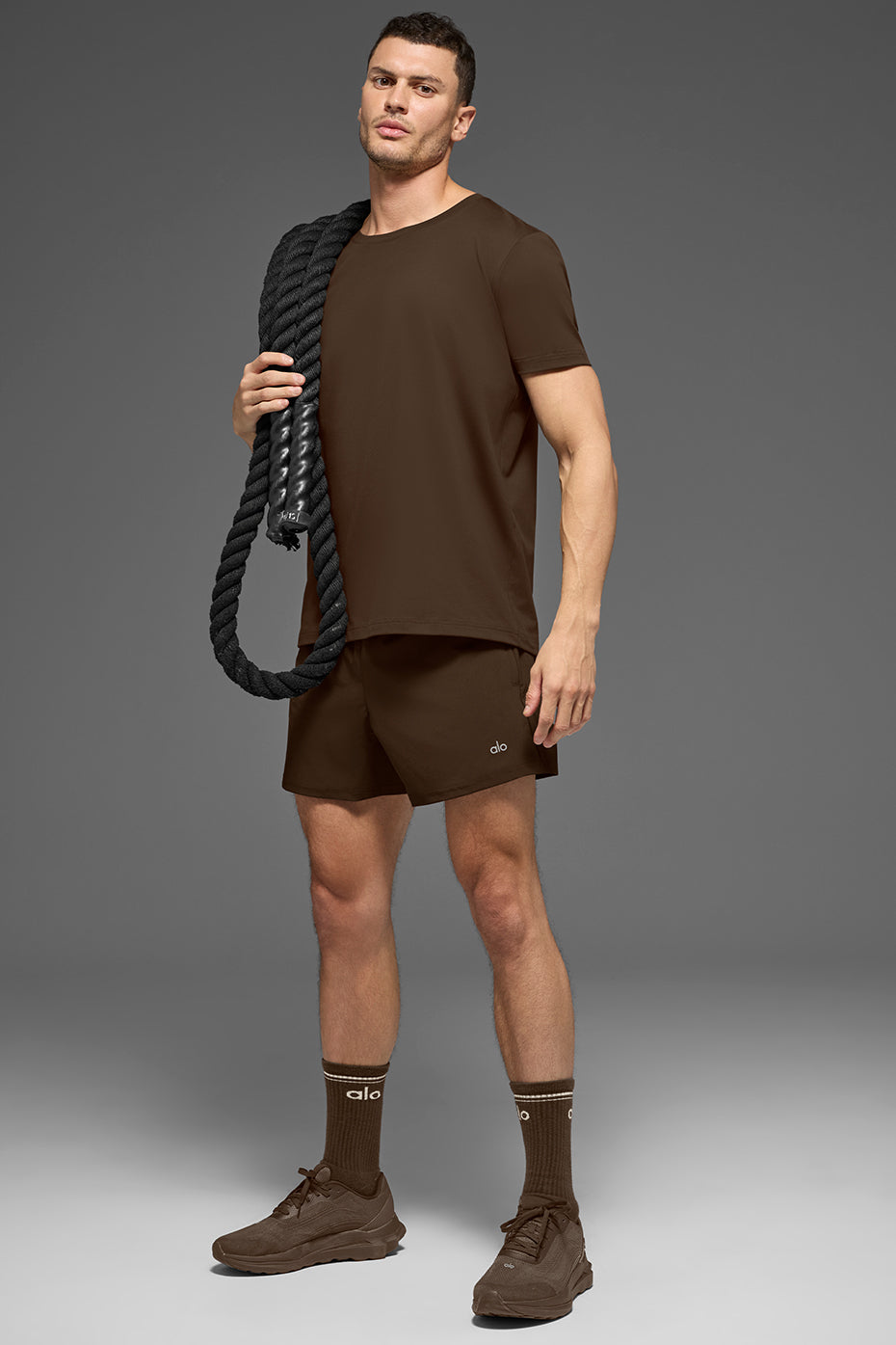 Conquer Reform Crewneck Short Sleeve - Espresso