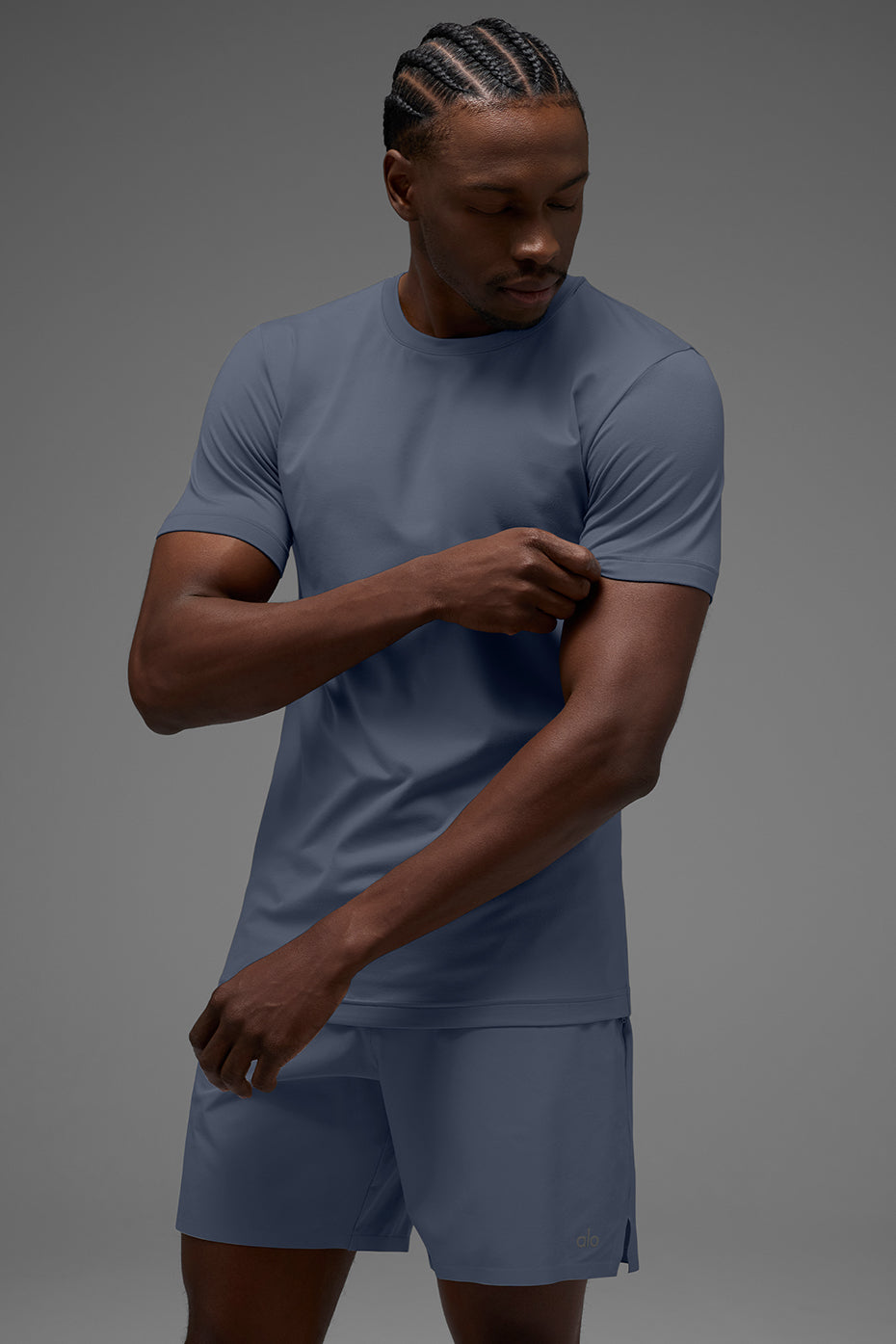 Conquer Reform Crewneck Short Sleeve - Bluestone