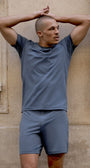 Conquer Reform Crewneck Short Sleeve - Bluestone