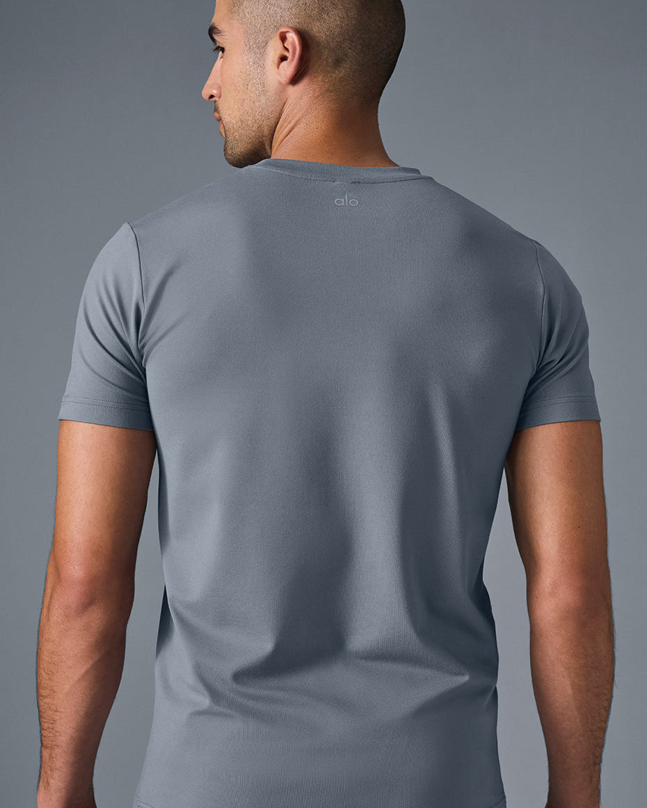 Conquer Reform Crewneck Short Sleeve - Steel Grey