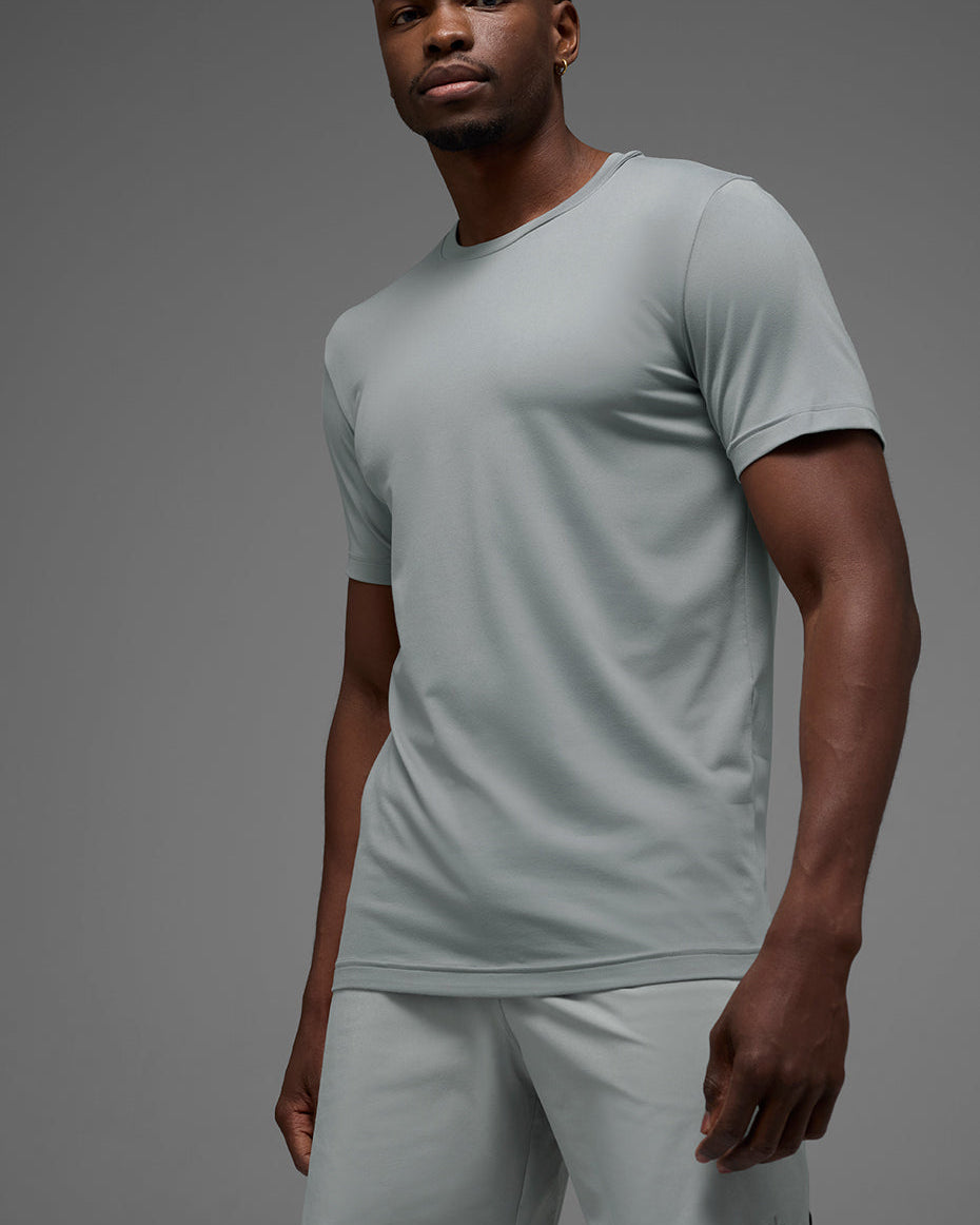 Conquer Reform Crewneck Short Sleeve - Lunar Grey