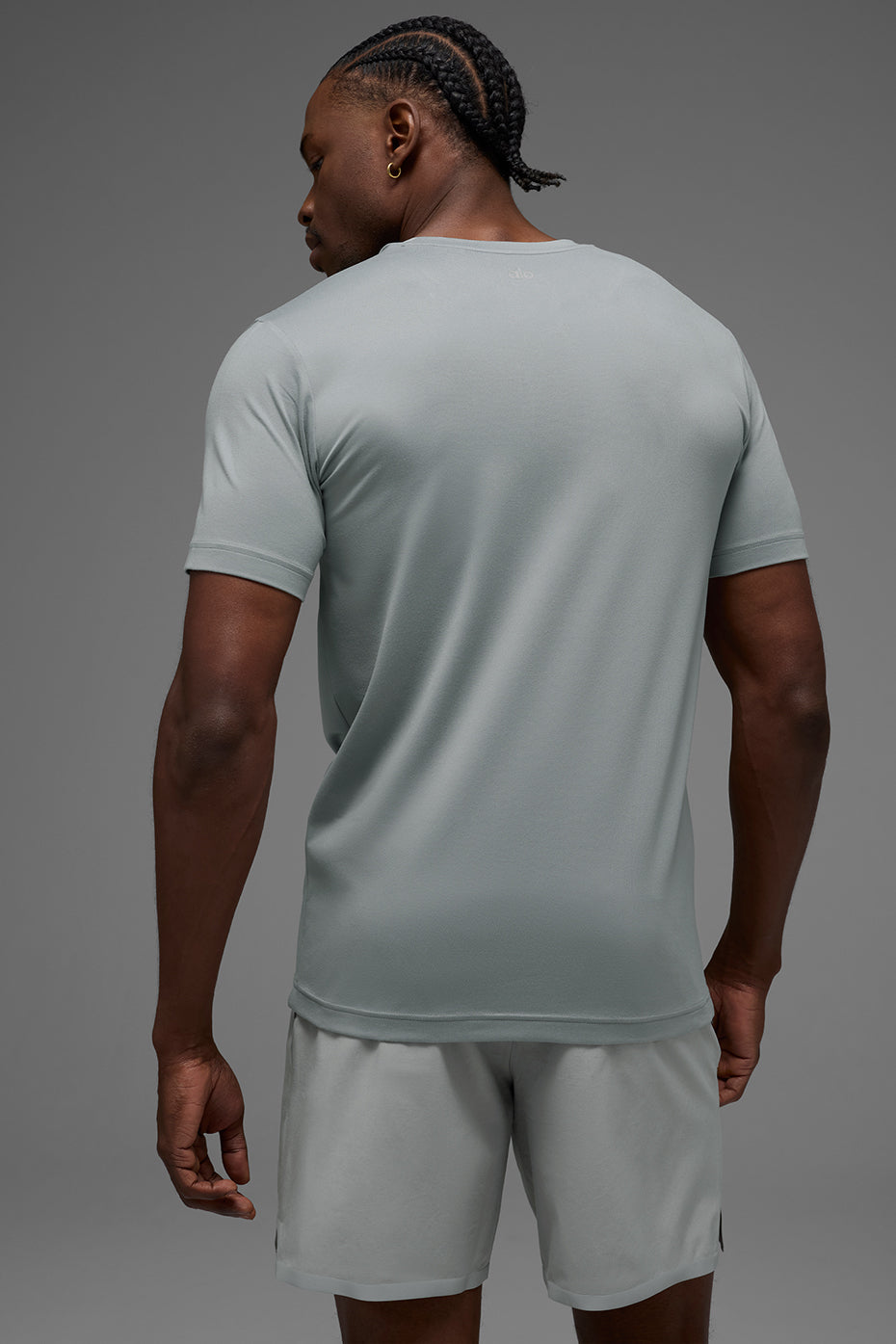 Conquer Reform Crewneck Short Sleeve - Lunar Grey