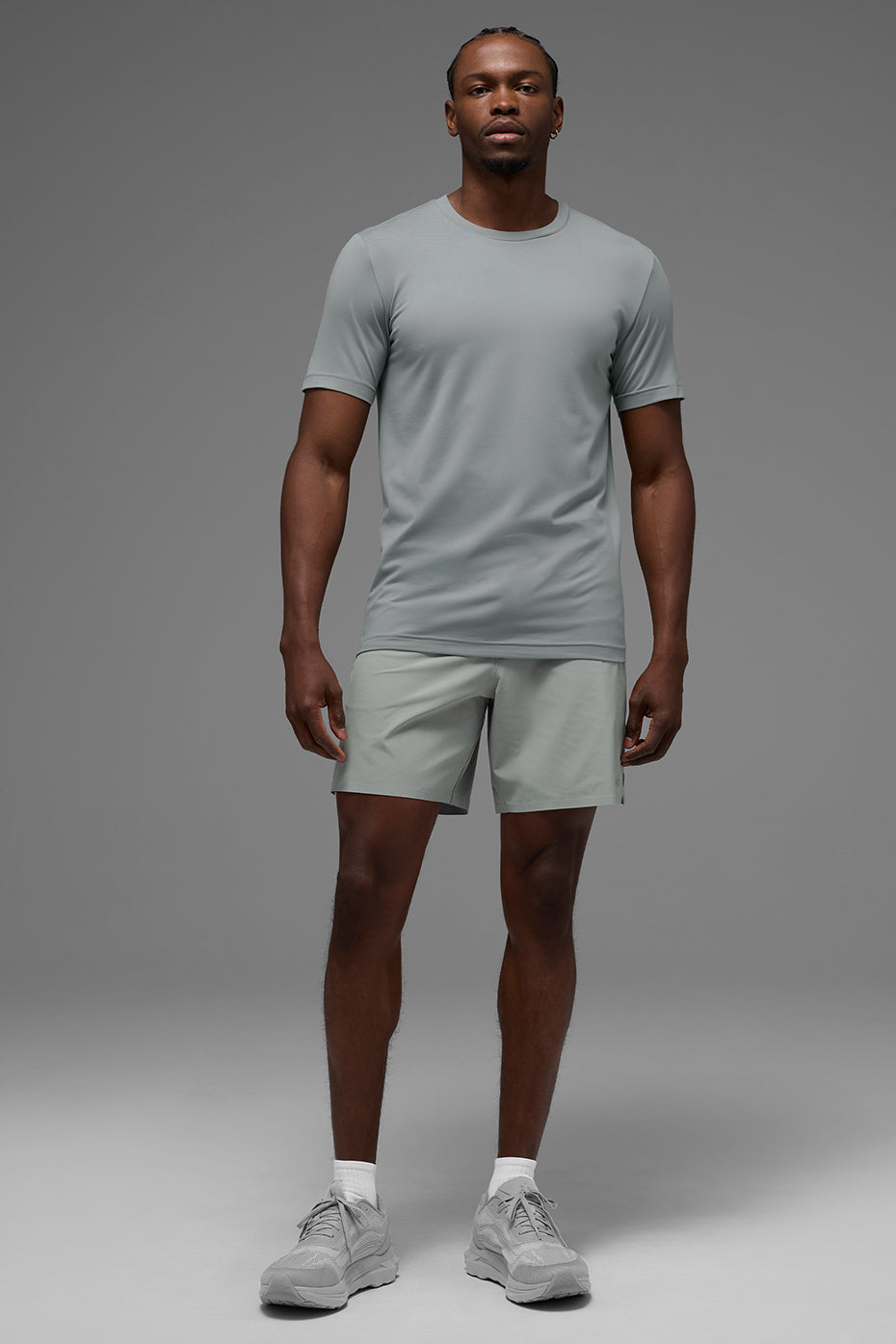 Conquer Reform Crewneck Short Sleeve - Lunar Grey