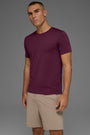 Conquer Reform Crewneck Short Sleeve - Burgundy
