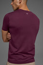 Conquer Reform Crewneck Short Sleeve - Burgundy