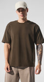 Double Take Short Sleeve - Espresso