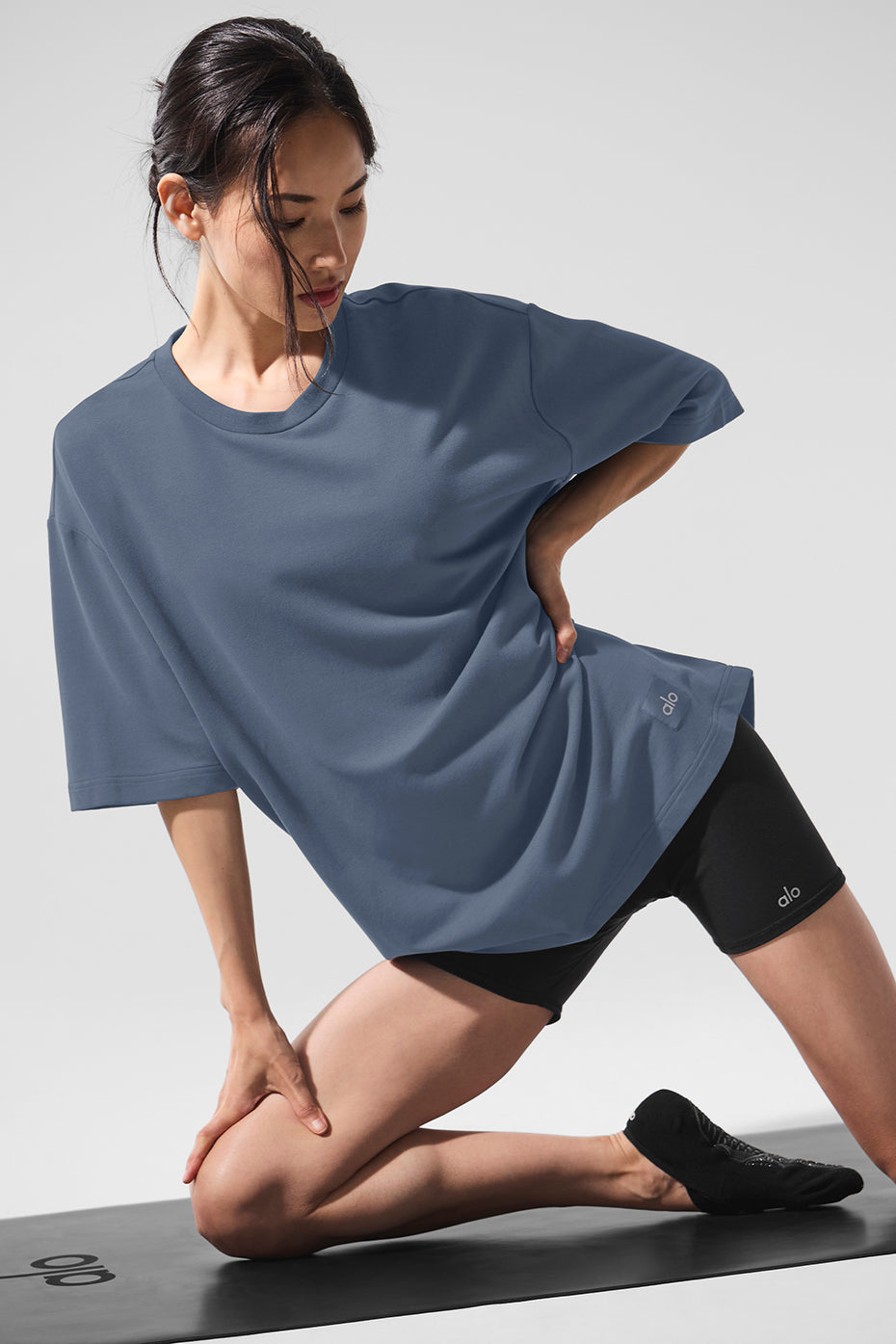 Double Take Short Sleeve - Bluestone