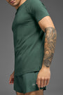 ALO Vapor Crewneck Short Sleeve - Clover Green