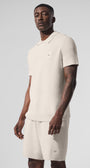Sports Club Sweater Knit Polo - Ivory
