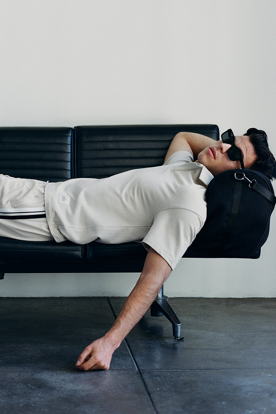 Double Take Short Sleeve Polo - Bone