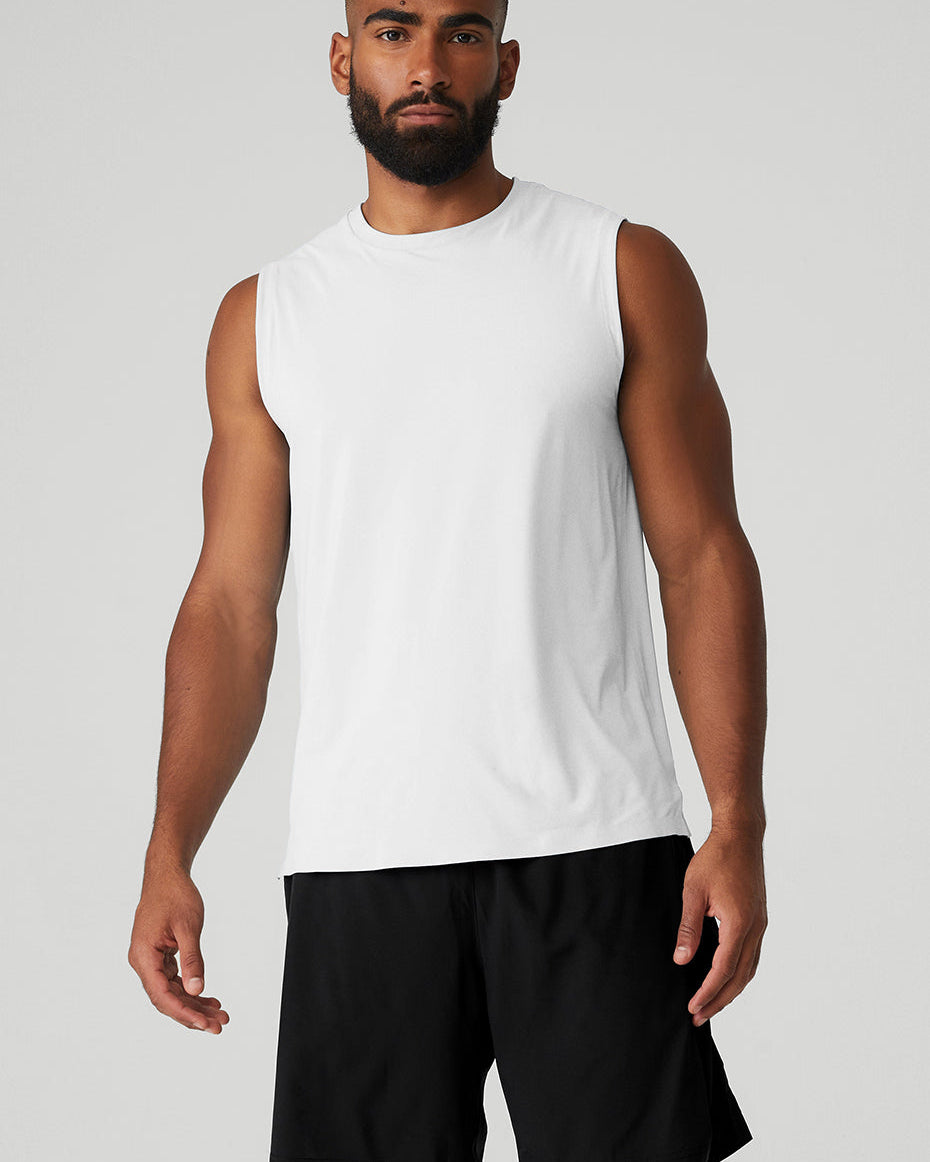 Idol Performance Tank - White