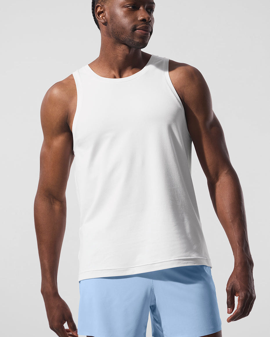 Conquer Tank - White
