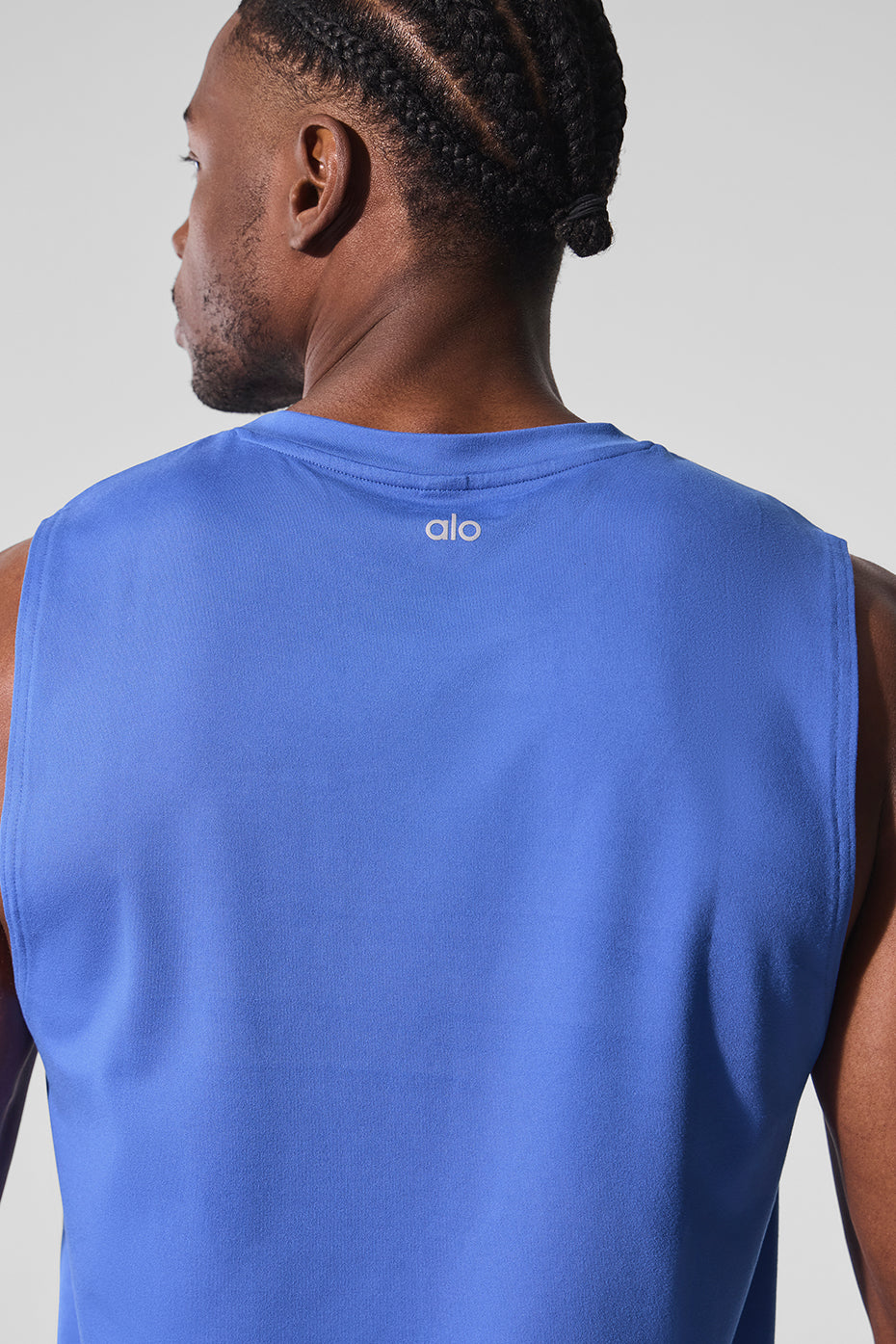 Conquer Muscle Tank - Marathon Blue