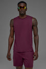 Conquer Muscle Tank - Burgundy