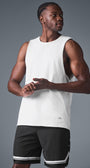 Society Raw Edge Tank - White