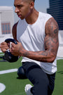 ALO Vapor Muscle Tank - White