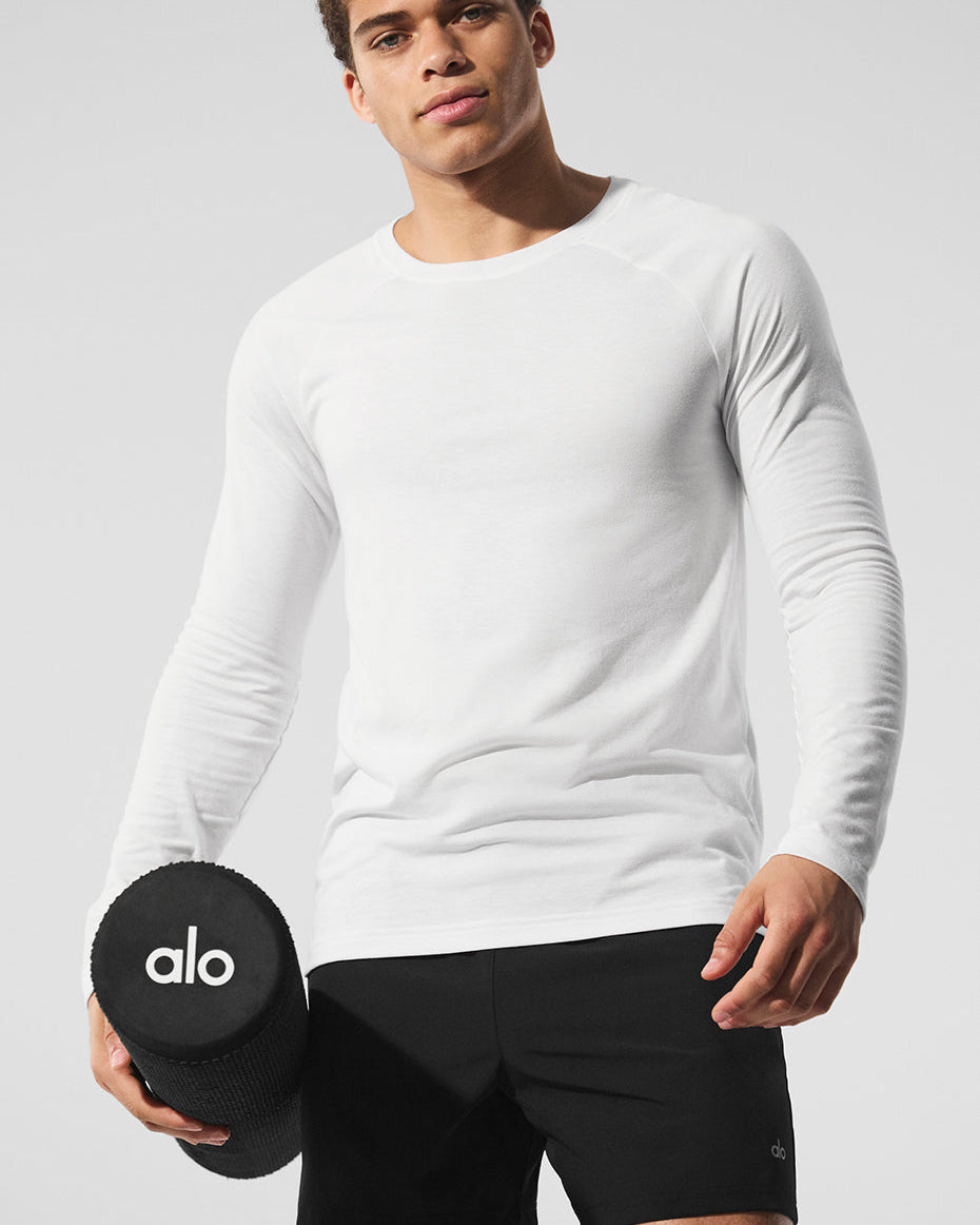 Triumph Long Sleeve Tee - White