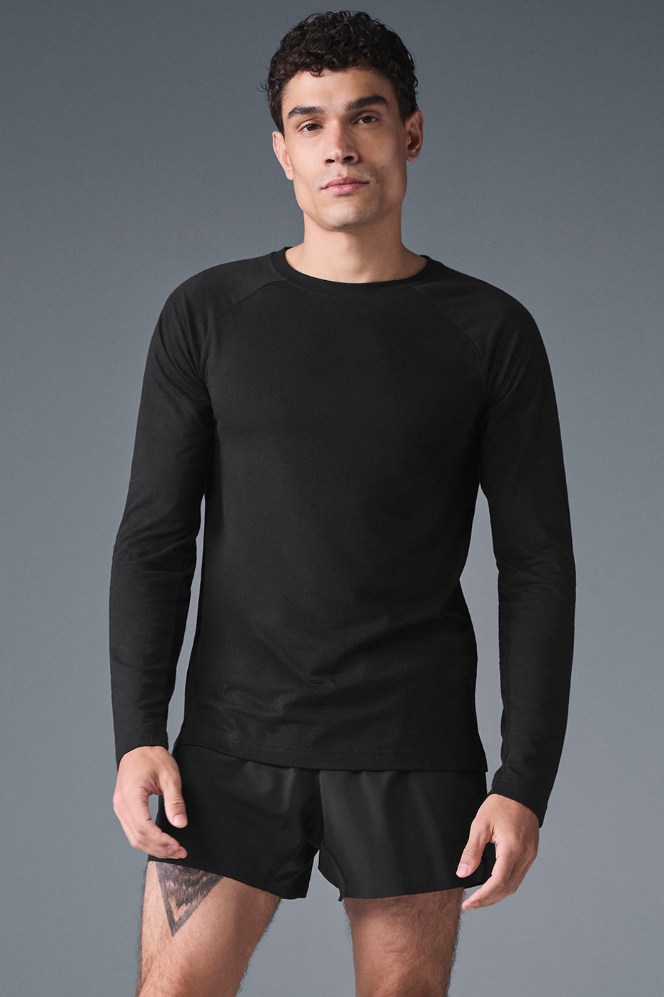 Triumph Long Sleeve Tee - Black
