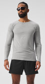 Triumph Long Sleeve Tee - Athletic Heather Grey