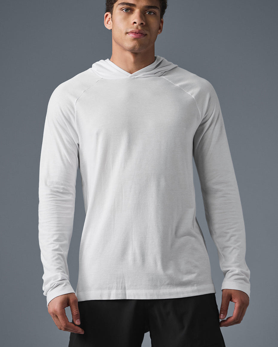 Core Hooded Runner - White