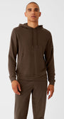 Micro Waffle Fast Break Hoodie - Espresso