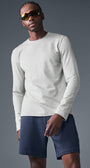 Conquer Reform Crewneck Long Sleeve - Athletic Heather Grey