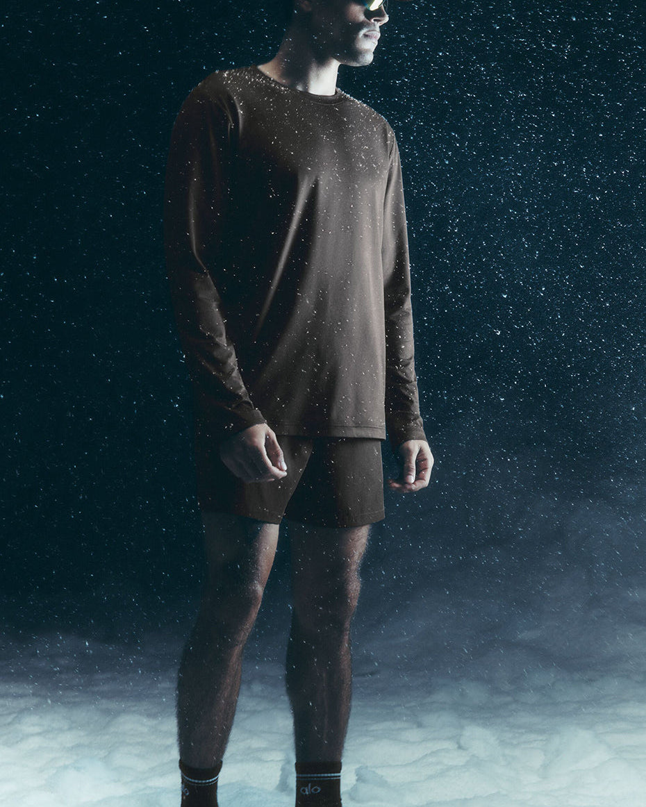 Conquer Reform Crewneck Long Sleeve - Espresso