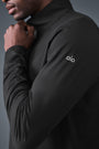Conquer 1/4 Zip Reform Long Sleeve - Black