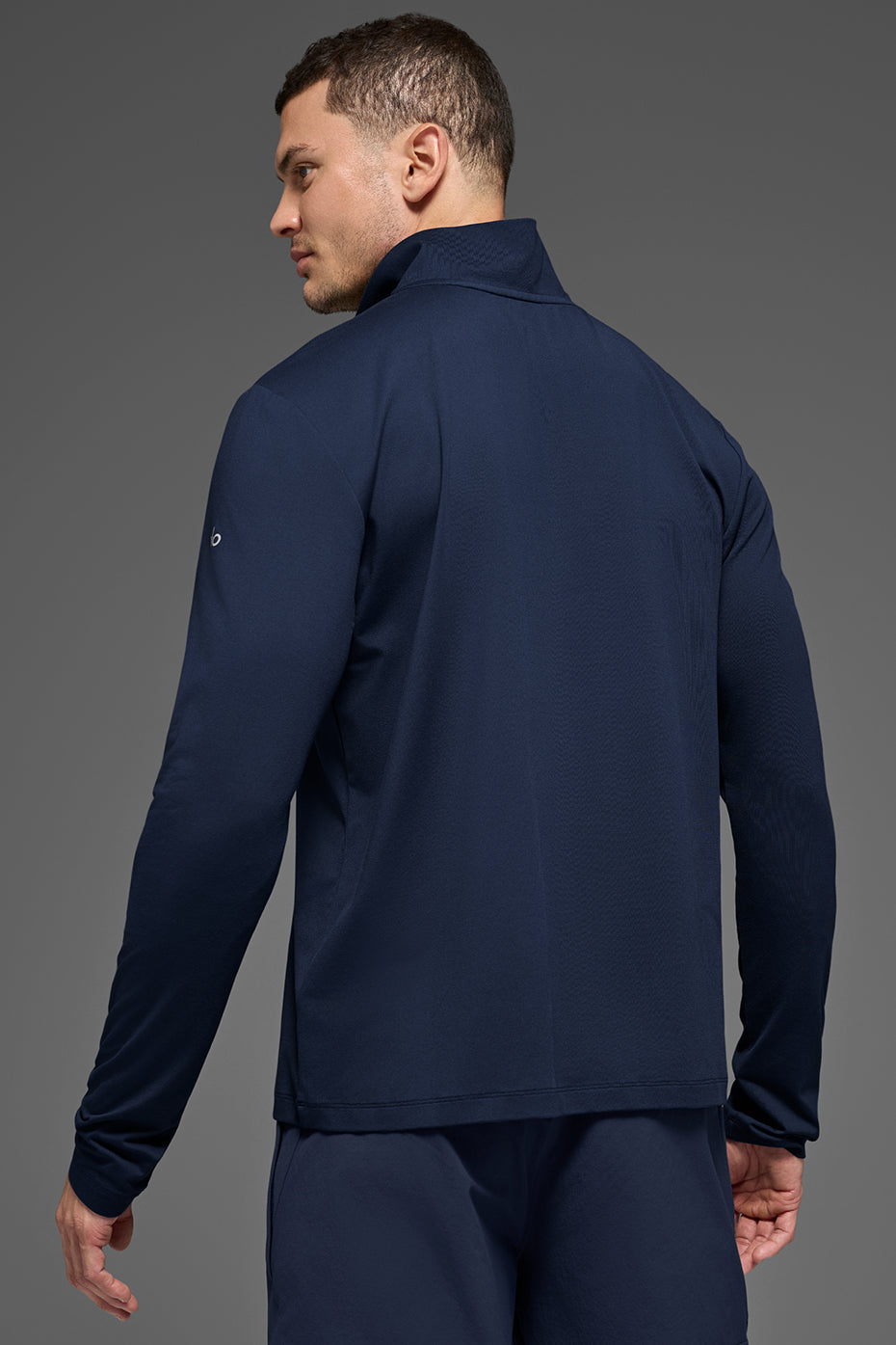 Conquer 1/4 Zip Reform Long Sleeve - Navy