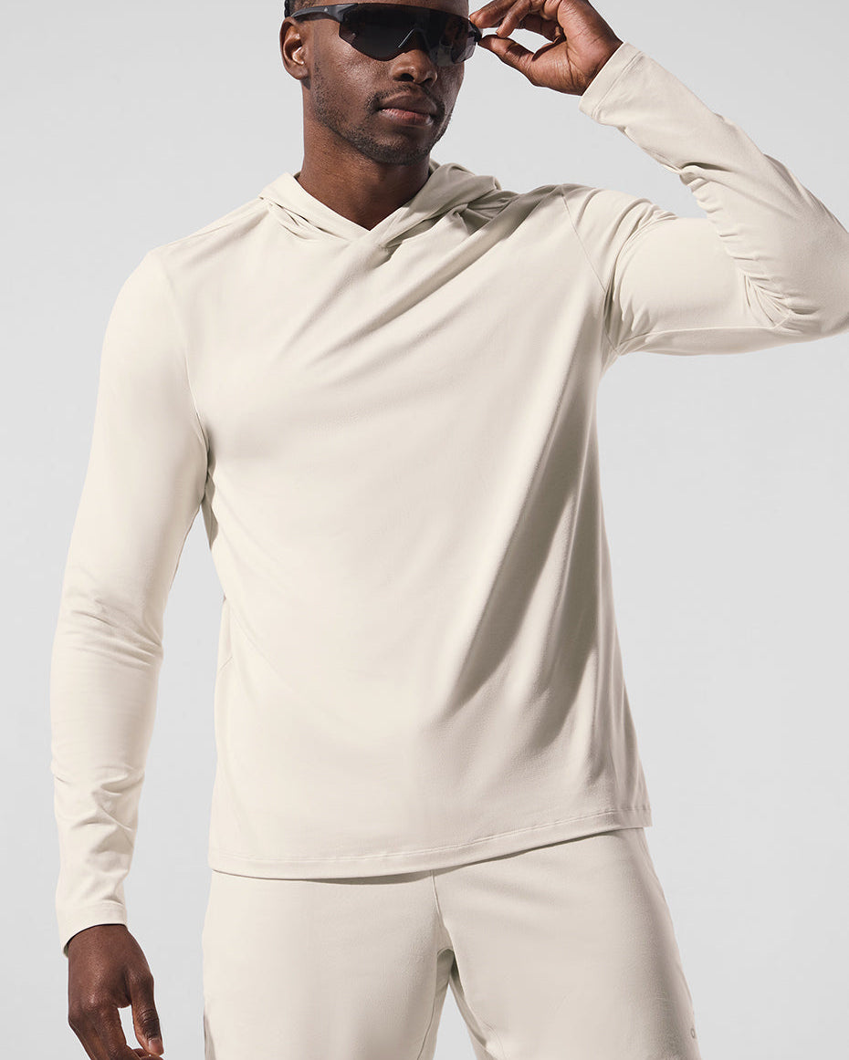 Conquer Reform Long Sleeve With Hood - Bone