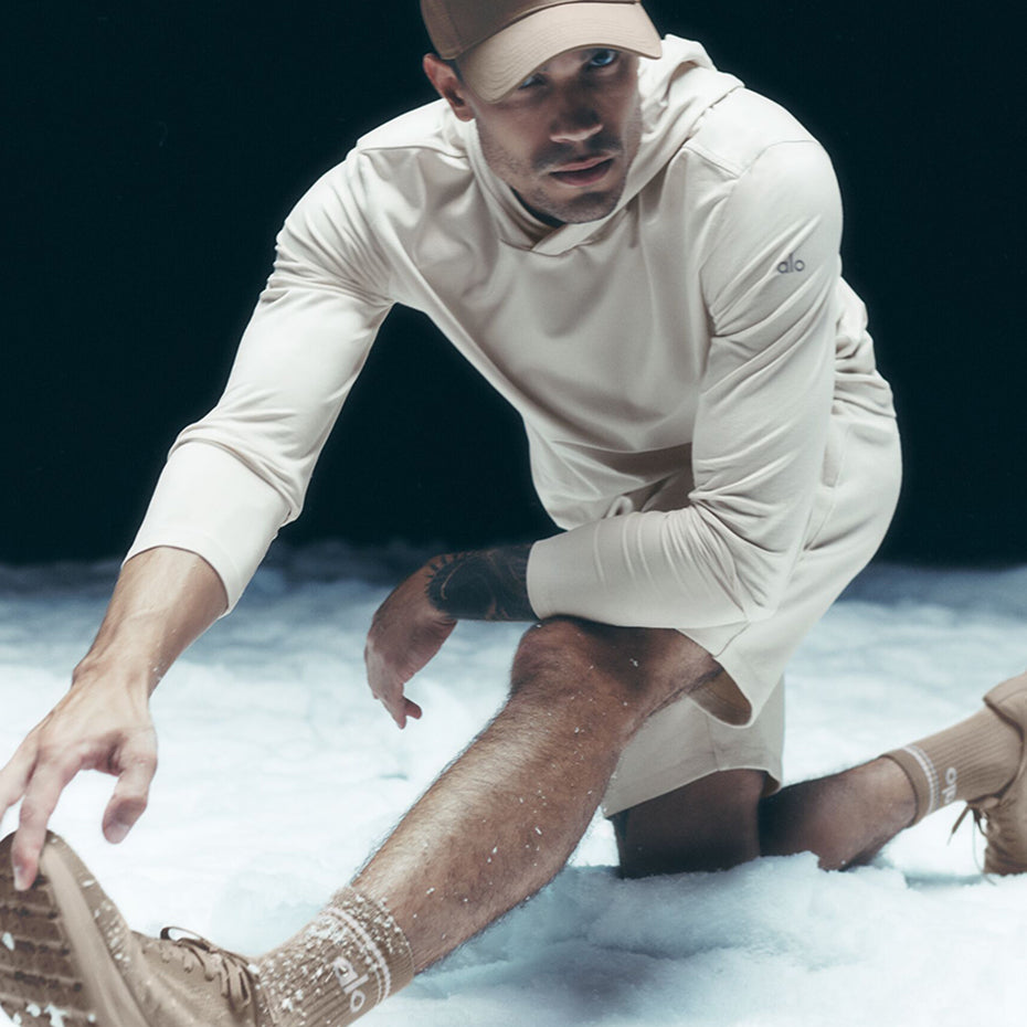 Conquer Reform Long Sleeve With Hood - Bone