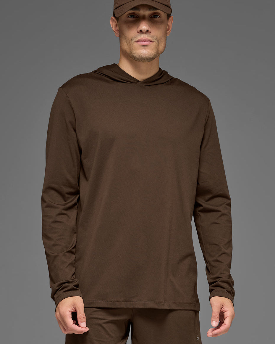 Conquer Reform Long Sleeve With Hood - Espresso