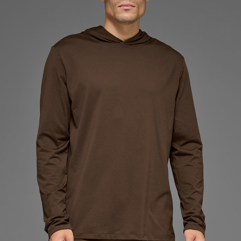 Conquer Reform Long Sleeve With Hood - Espresso