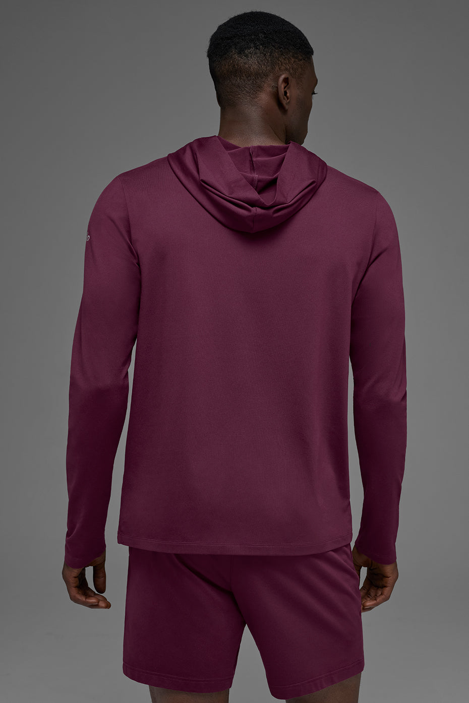 Conquer Reform Long Sleeve With Hood - Burgundy