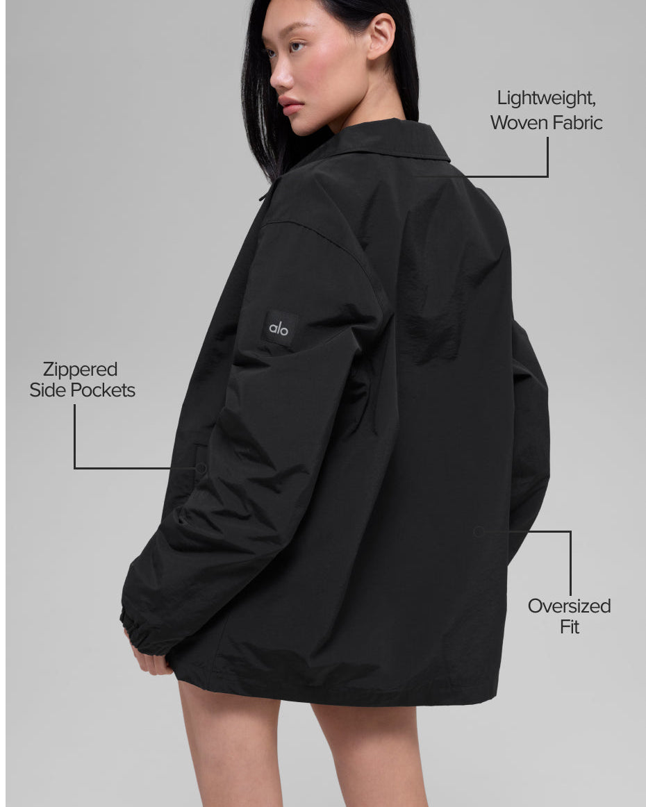 Torrent Overshirt - Black